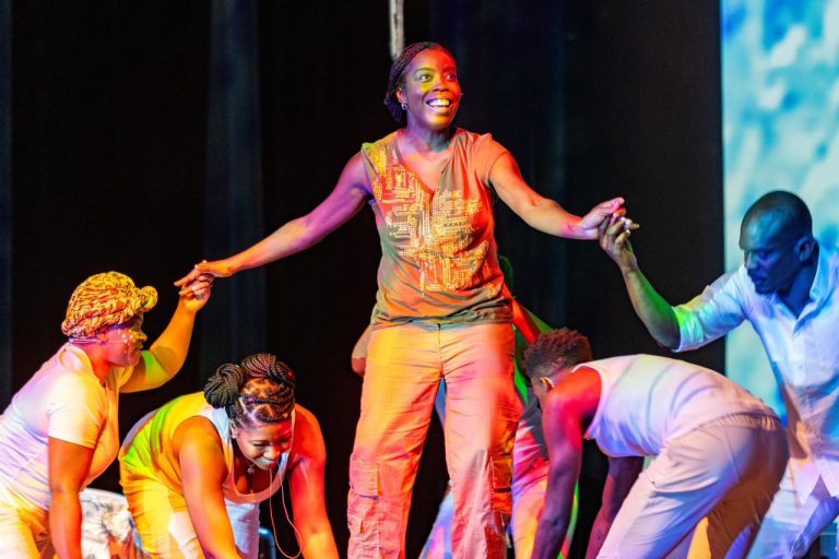 Andresia Moseley as Keryl in Yankee Bajan at Dock Street Theater Charleston, SC