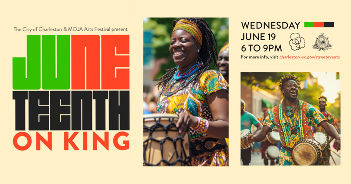 Juneteenth Block Party on King Street to Celebrate MOJA Arts Festival's 40th Anniversary Season