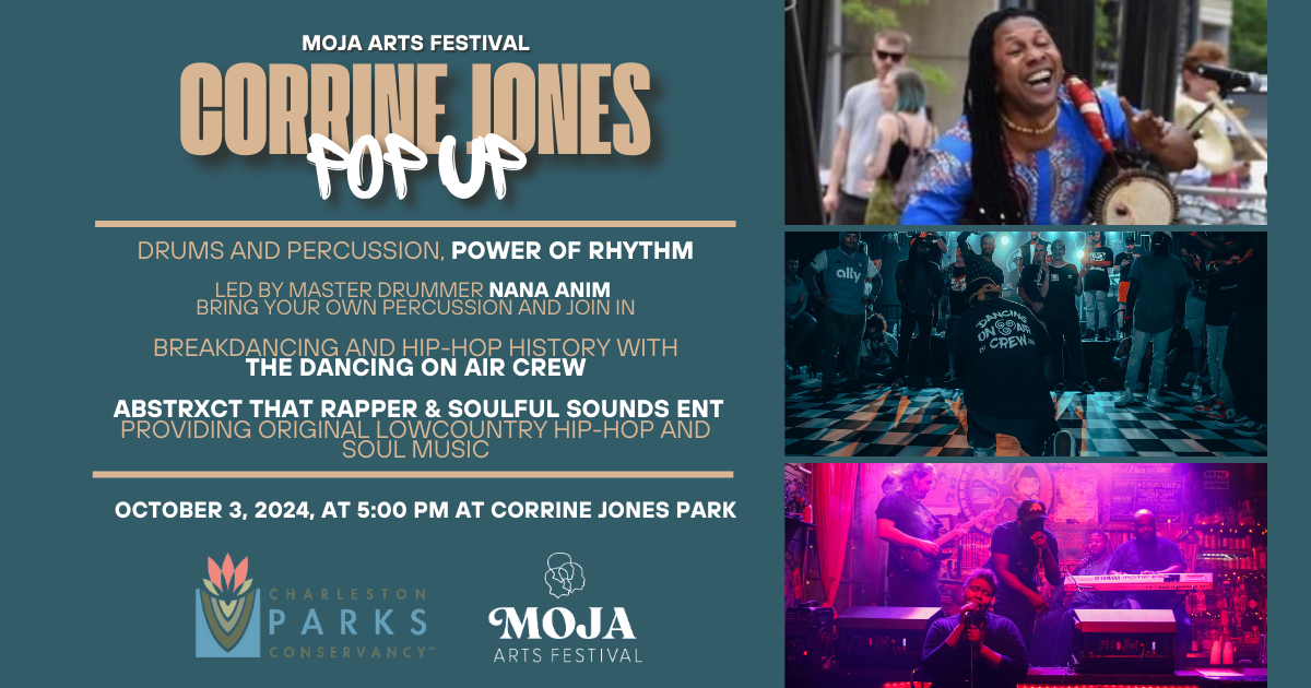 MOJA Community Pop-up at Corrine Jones Park